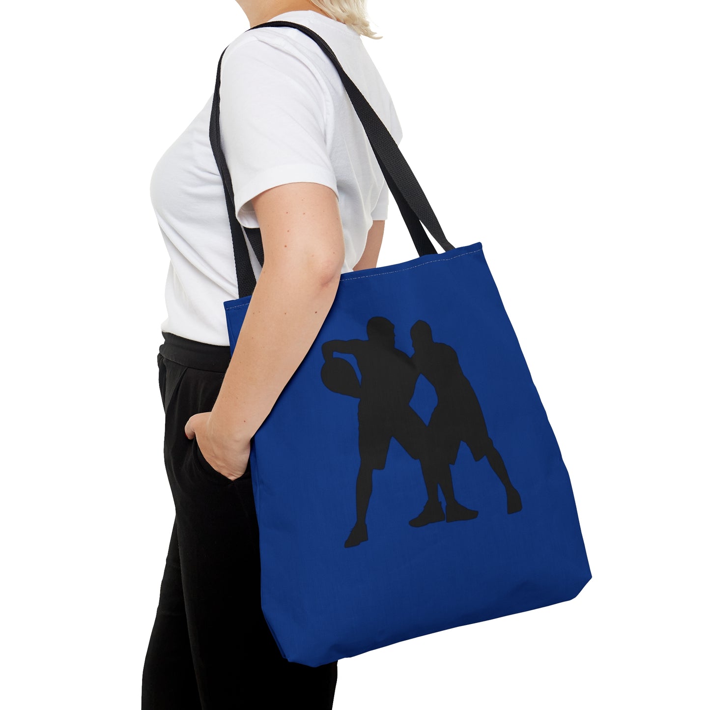 Tote Bag: Basketball Dark Blue