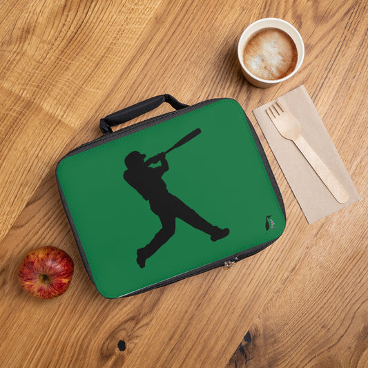 Lunch Bag: Baseball Dark Green