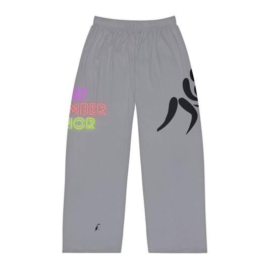 Men's Pajama Pants: Wrestling Grey