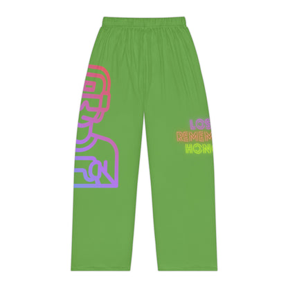 Women's Pajama Pants: Gaming Green