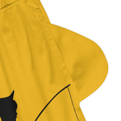 Basketball Rib Shorts: Fishing Yellow