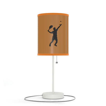 Lamp on a Stand, US|CA plug: Tennis Lite Brown