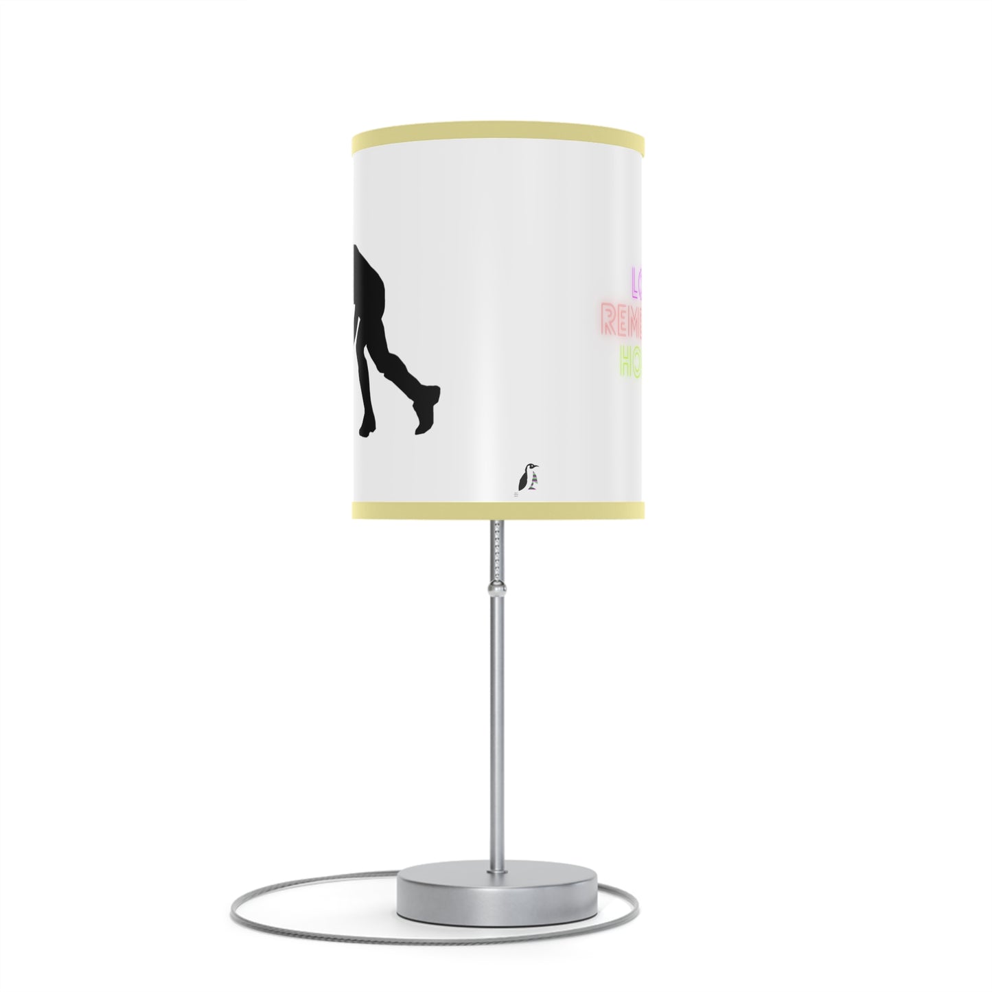 Lamp on a Stand, US|CA plug: Hockey White 