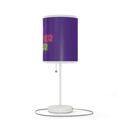 Lamp on a Stand, US|CA plug: Lost Remember Honor Purple