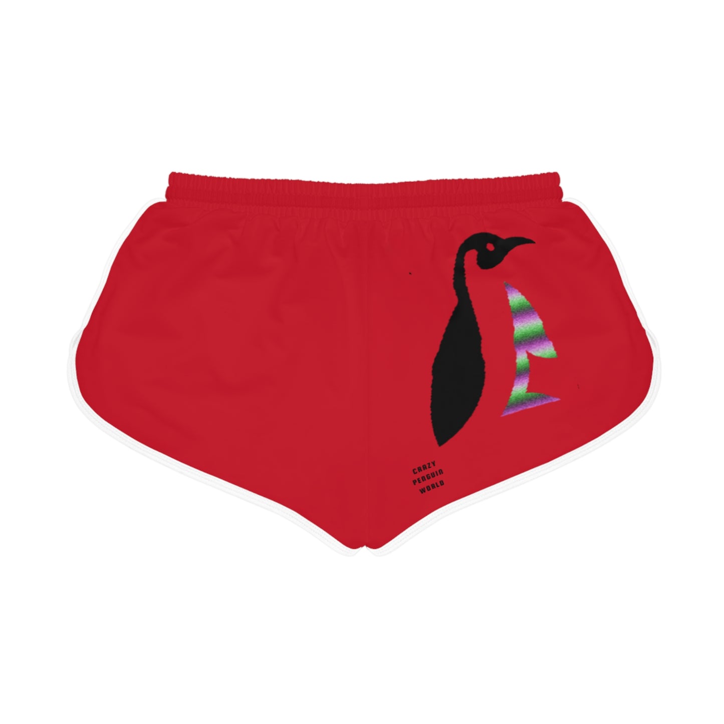 Women's Relaxed Shorts: Lost Remember Honor Dark Red