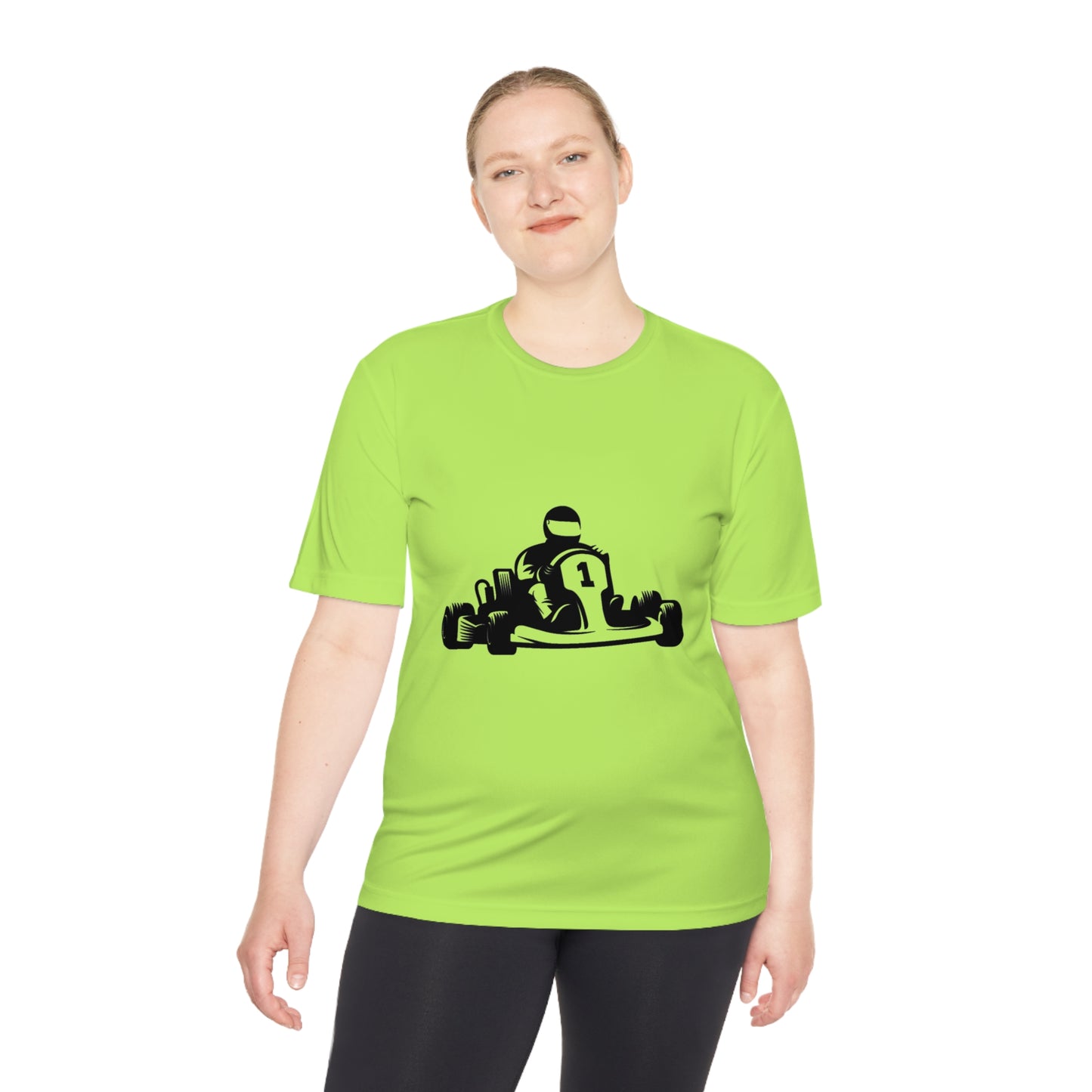 Moisture Wicking Tee: Racing #2