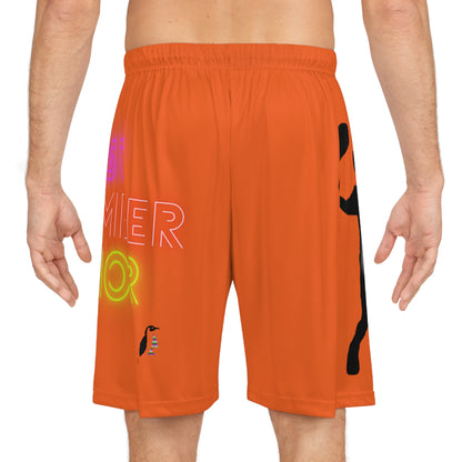 Basketball Shorts: Tennis Orange