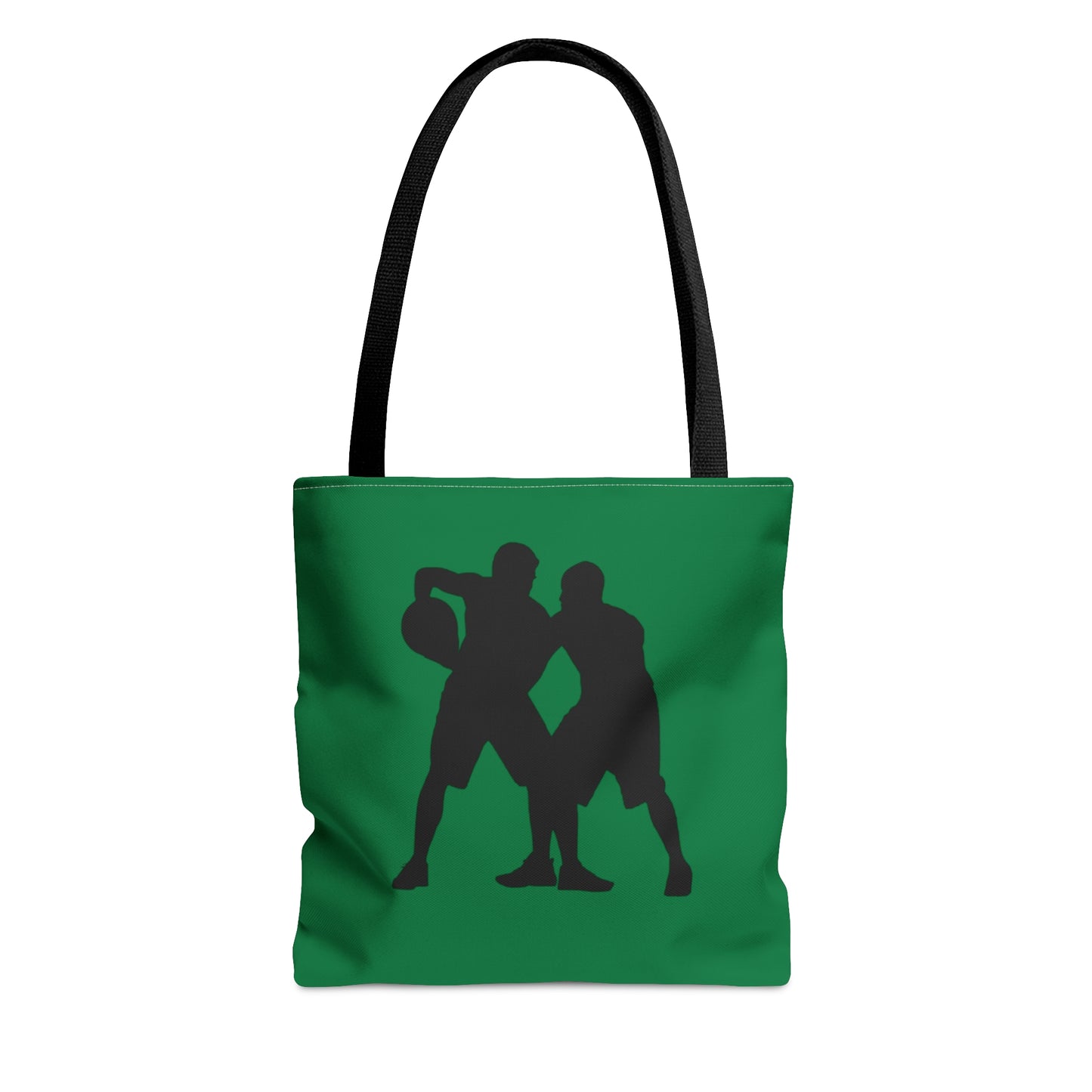 Tote Bag: Basketball Dark Green