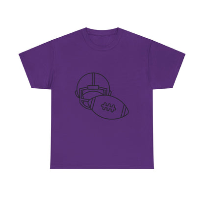 Heavy Cotton Tee: Football #3