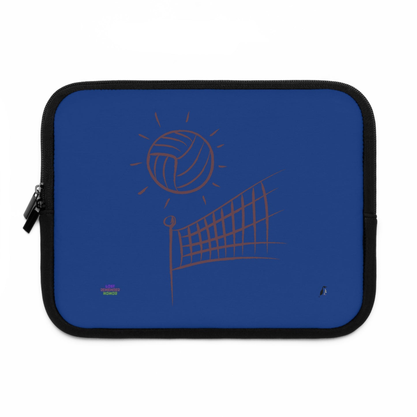 Laptop Sleeve: Volleyball Dark Blue