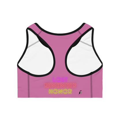 Sports Bra: Wrestling Lite Pink