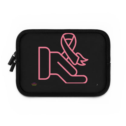 Laptop Sleeve: Fight Cancer Black