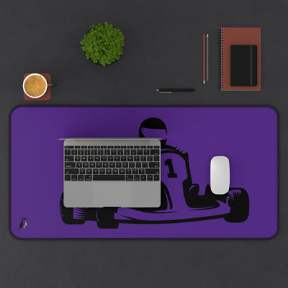 Desk Mat: Racing Purple