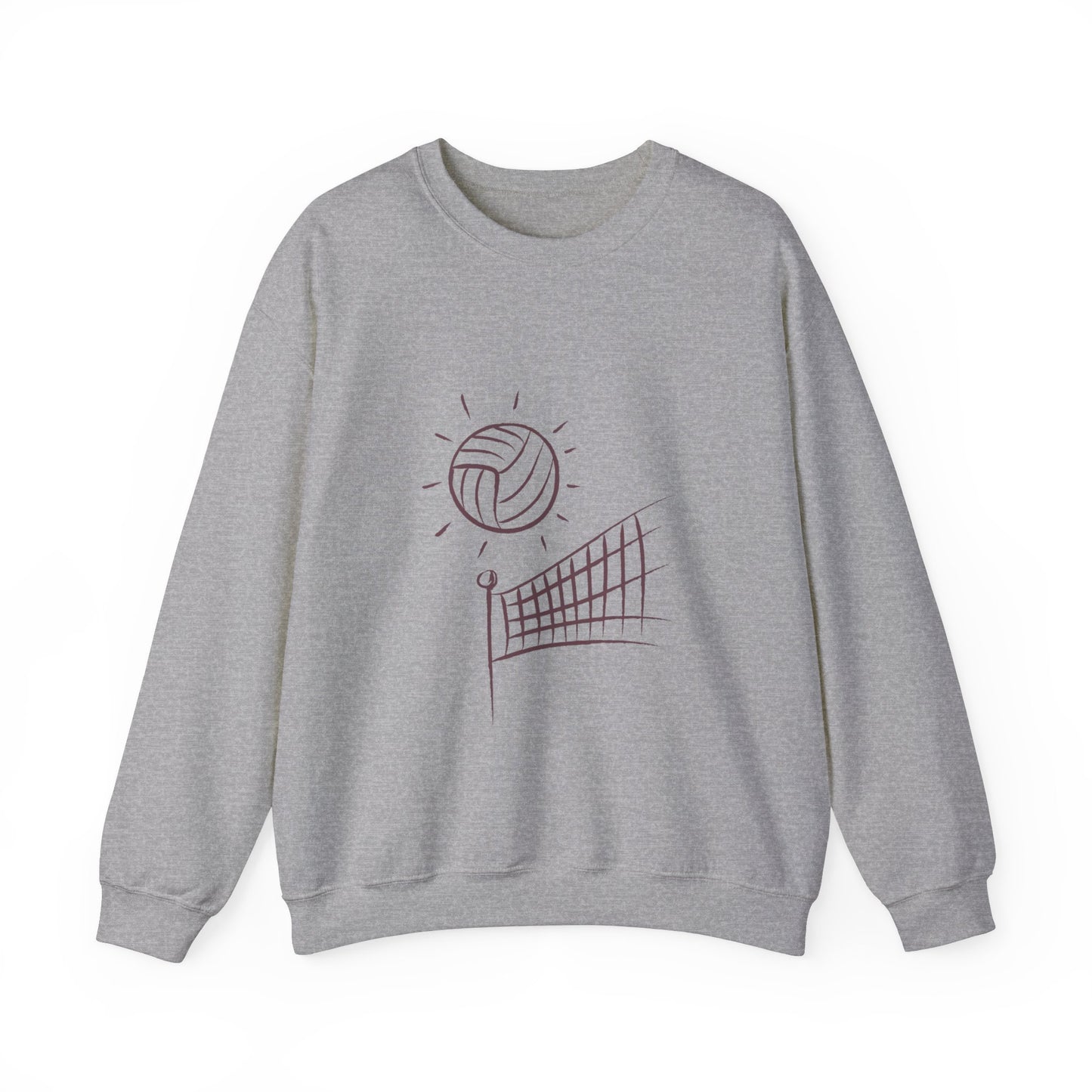 Heavy Blend™ Crewneck Sweatshirt: Volleyball #1