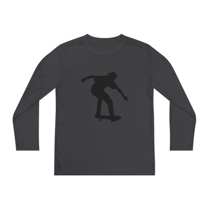 Youth Long Sleeve Competitor Tee: Skateboarding 