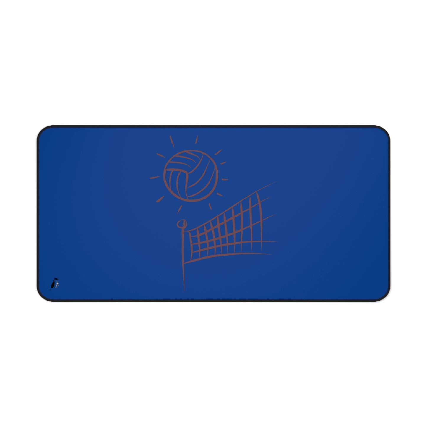 Desk Mat: Volleyball Dark Blue