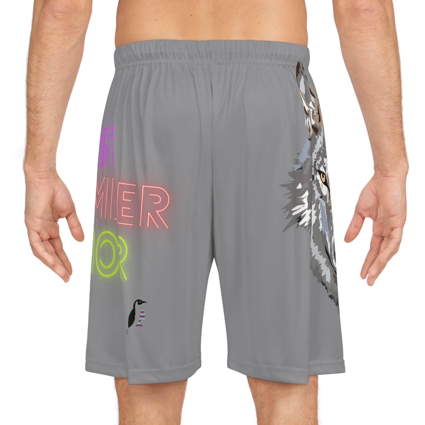 Basketball Shorts: Wolves Grey