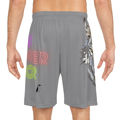 Basketball Shorts: Wolves Grey