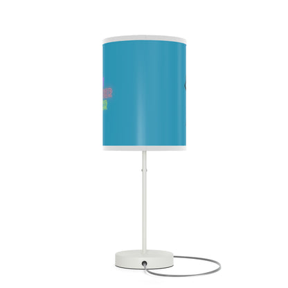 Lamp on a Stand, US|CA plug: Tennis Turquoise