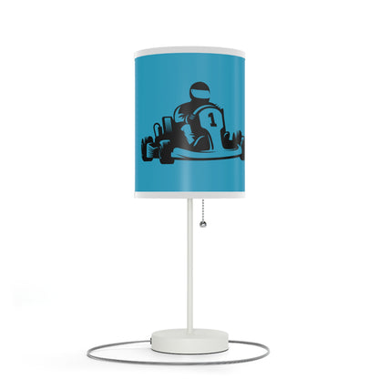 Lamp on a Stand, US|CA plug: Racing Turquoise