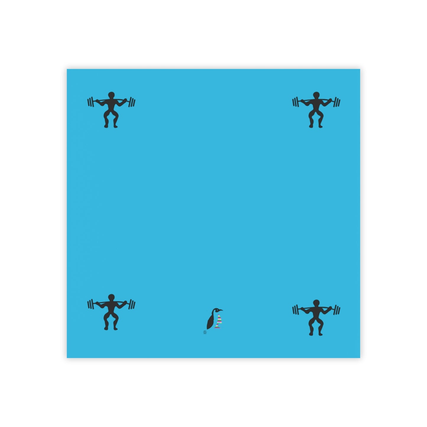 Post-it® Note Pads: Weightlifting Turquoise