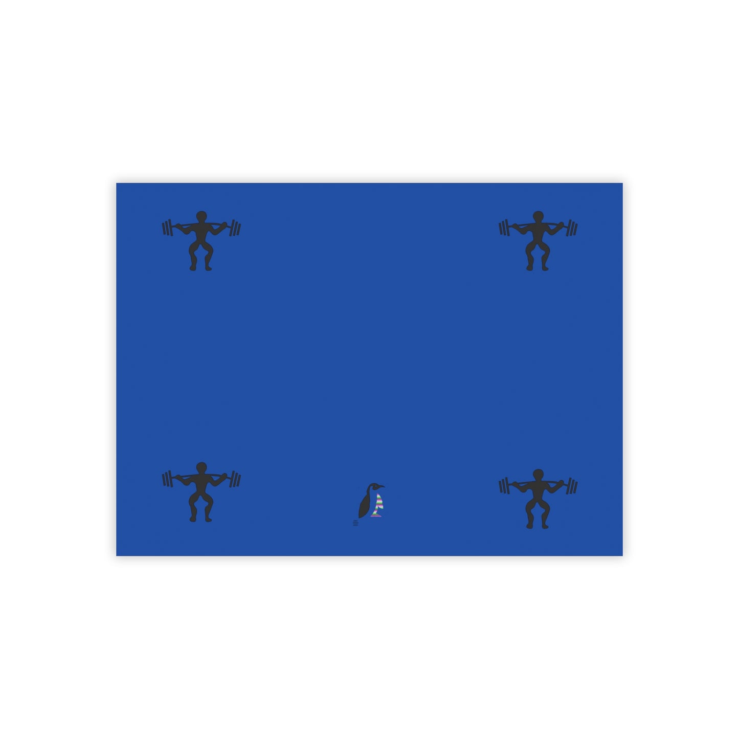 Post-it® Note Pads: Weightlifting Dark Blue