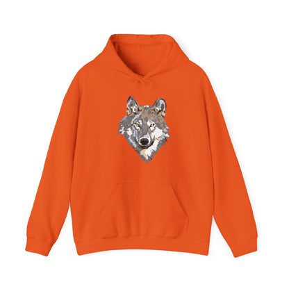 Heavy Blend™ Hooded Sweatshirt: Wolves #1