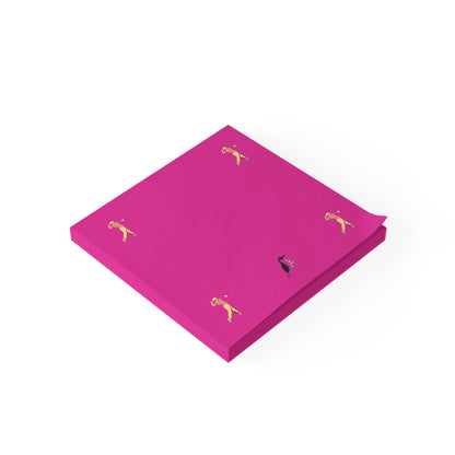 Post-it® Note Pads: Golf Pink