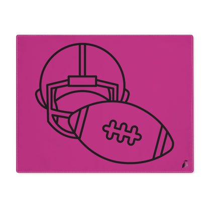 Placemat, 1pc: Football Pink