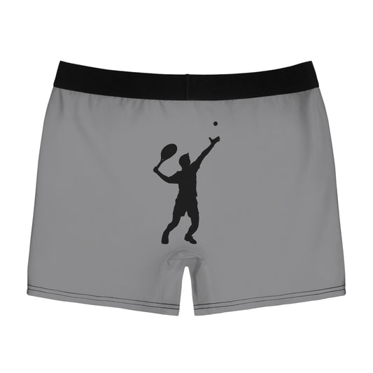 Men's Boxer Briefs: Tennis Grey