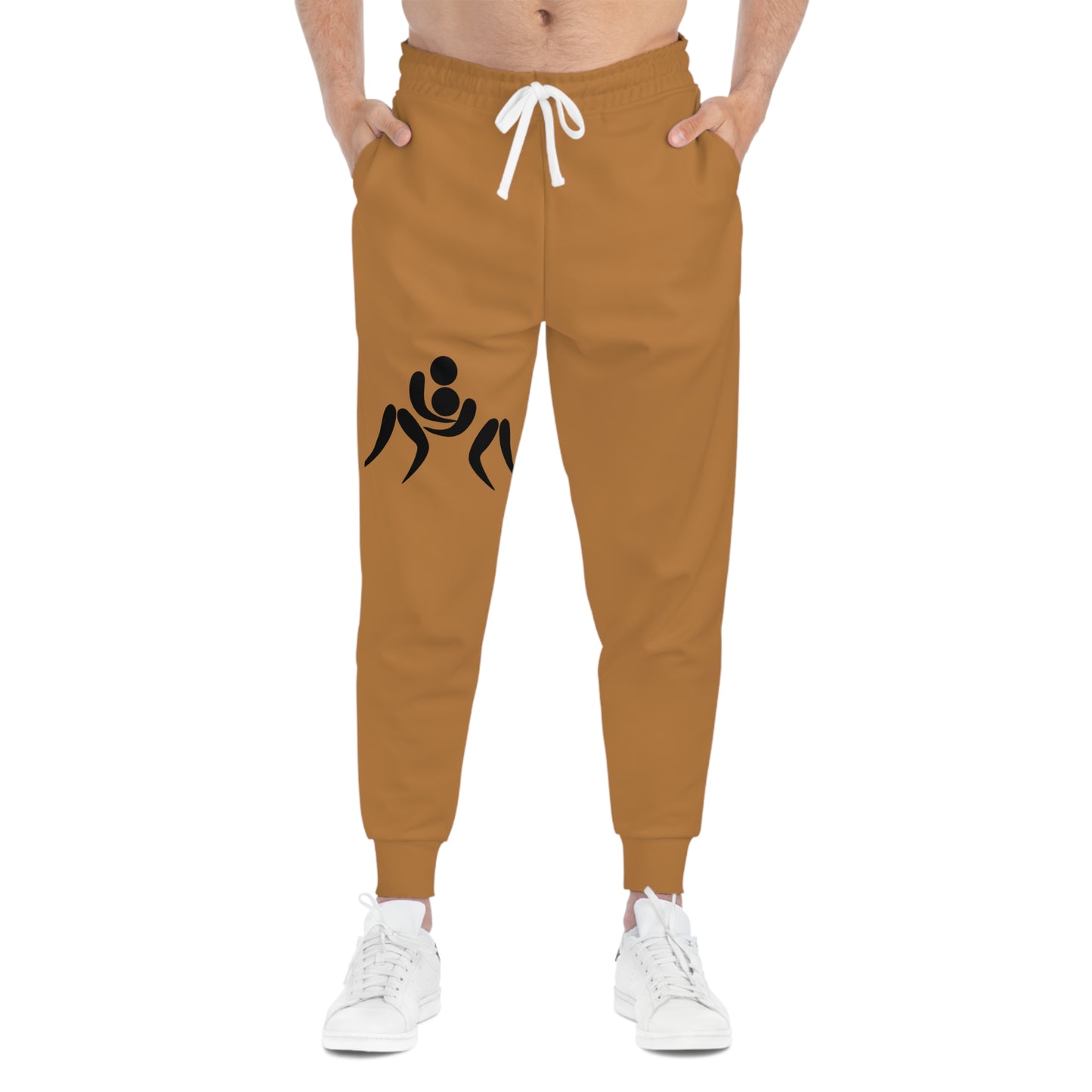 Athletic Joggers: Wrestling Lite Brown