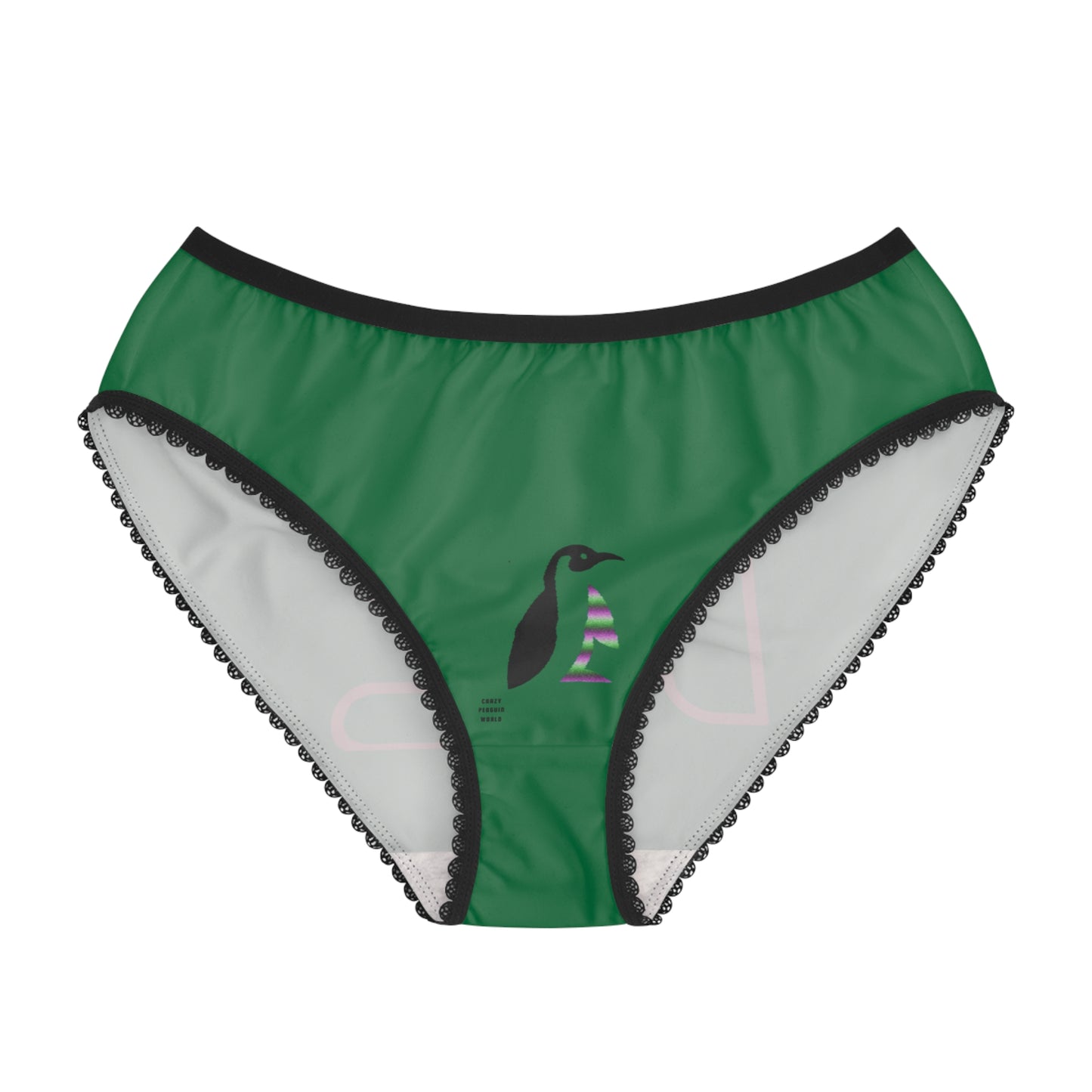 Women's Briefs: Fight Cancer Dark Green