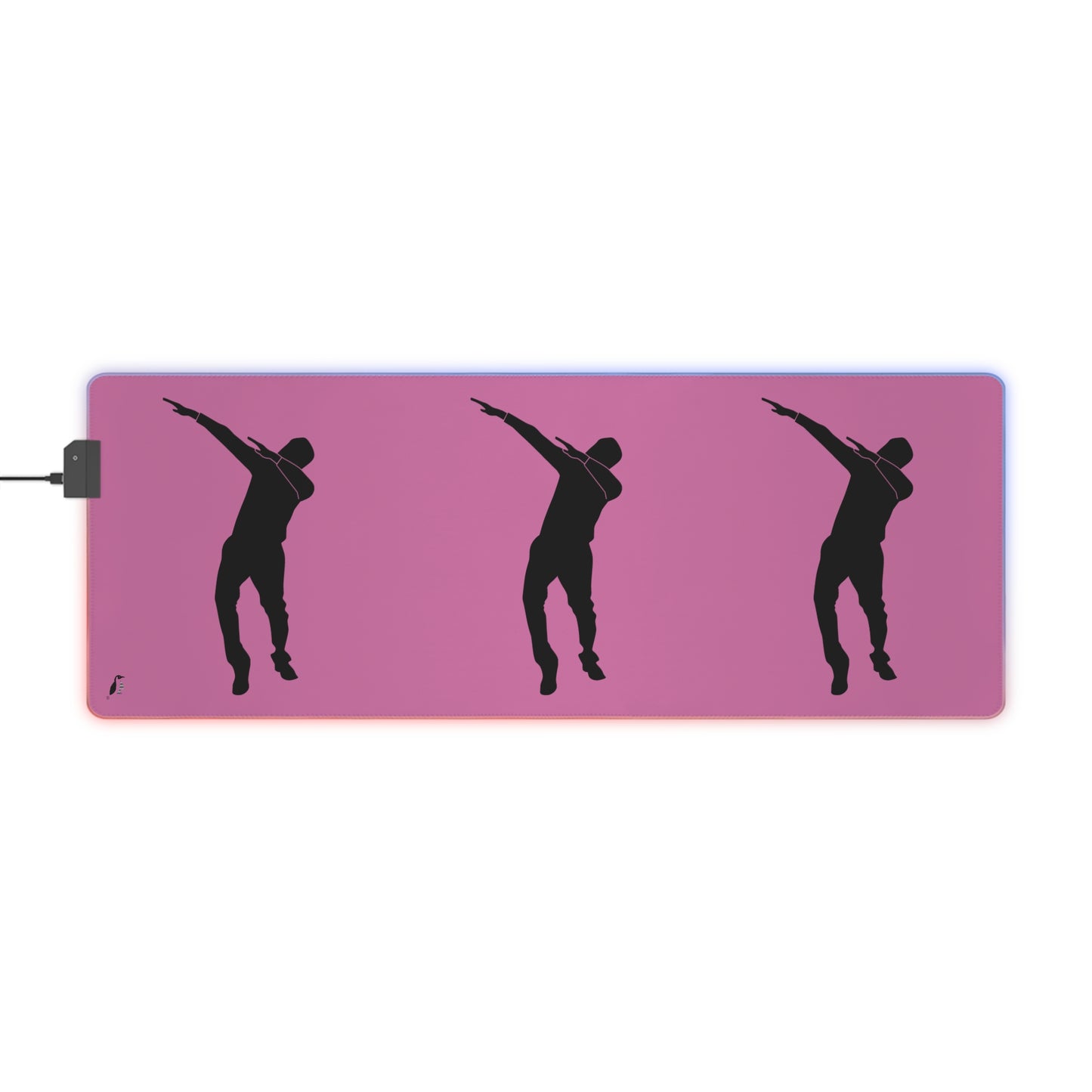 LED Gaming Mouse Pad: Dance Lite Pink