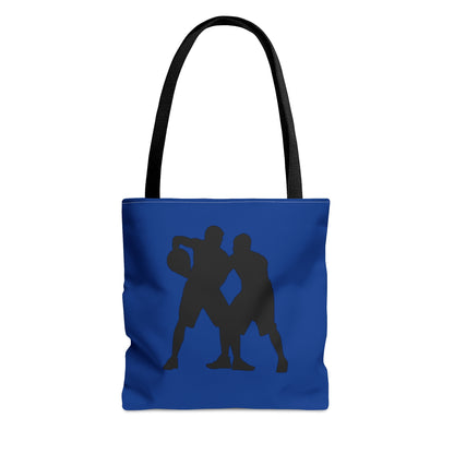 Tote Bag: Basketball Dark Blue