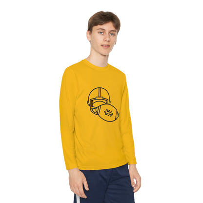 Youth Long Sleeve Competitor Tee: Football