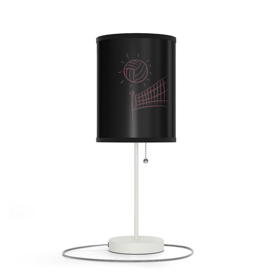 Lamp on a Stand, US|CA plug: Volleyball Black