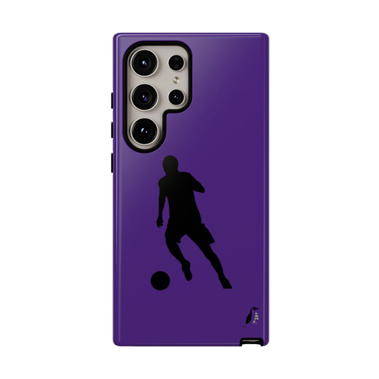 Tough Cases (for Samsung & Google): Soccer Purple