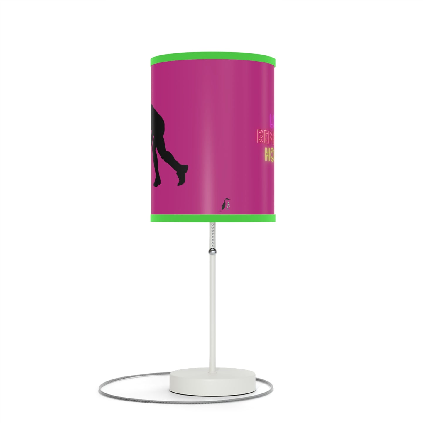 Lamp on a Stand, US|CA plug: Hockey Pink 