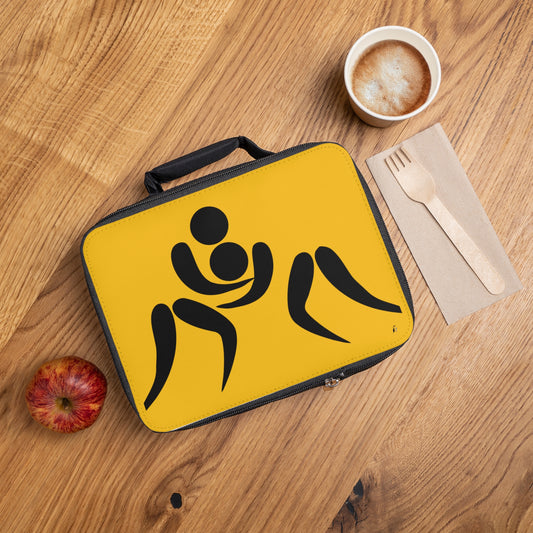 Lunch Bag: Wrestling Yellow