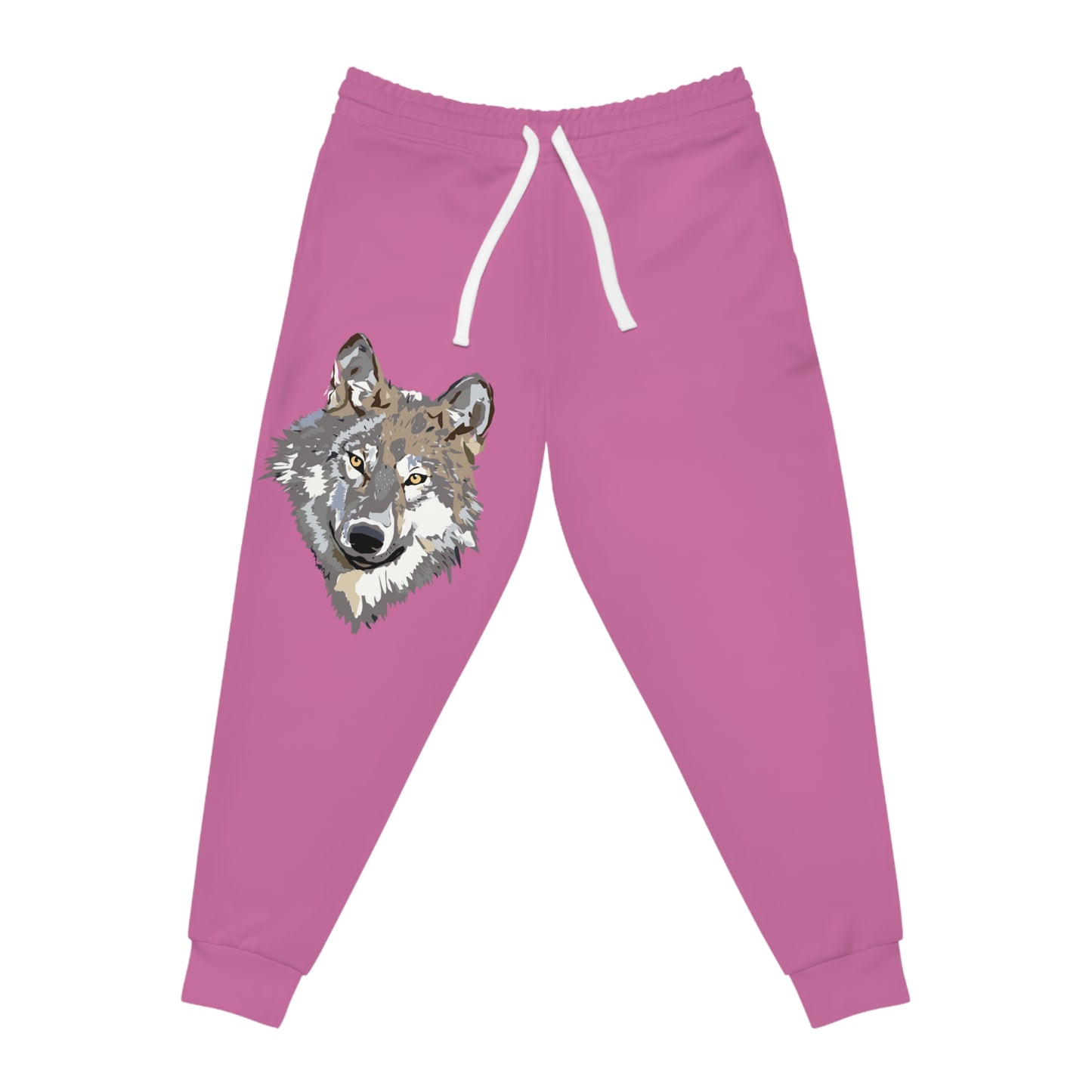 Athletic Joggers: Wolves Lite Pink