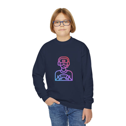 Youth Crewneck Sweatshirt: Gaming