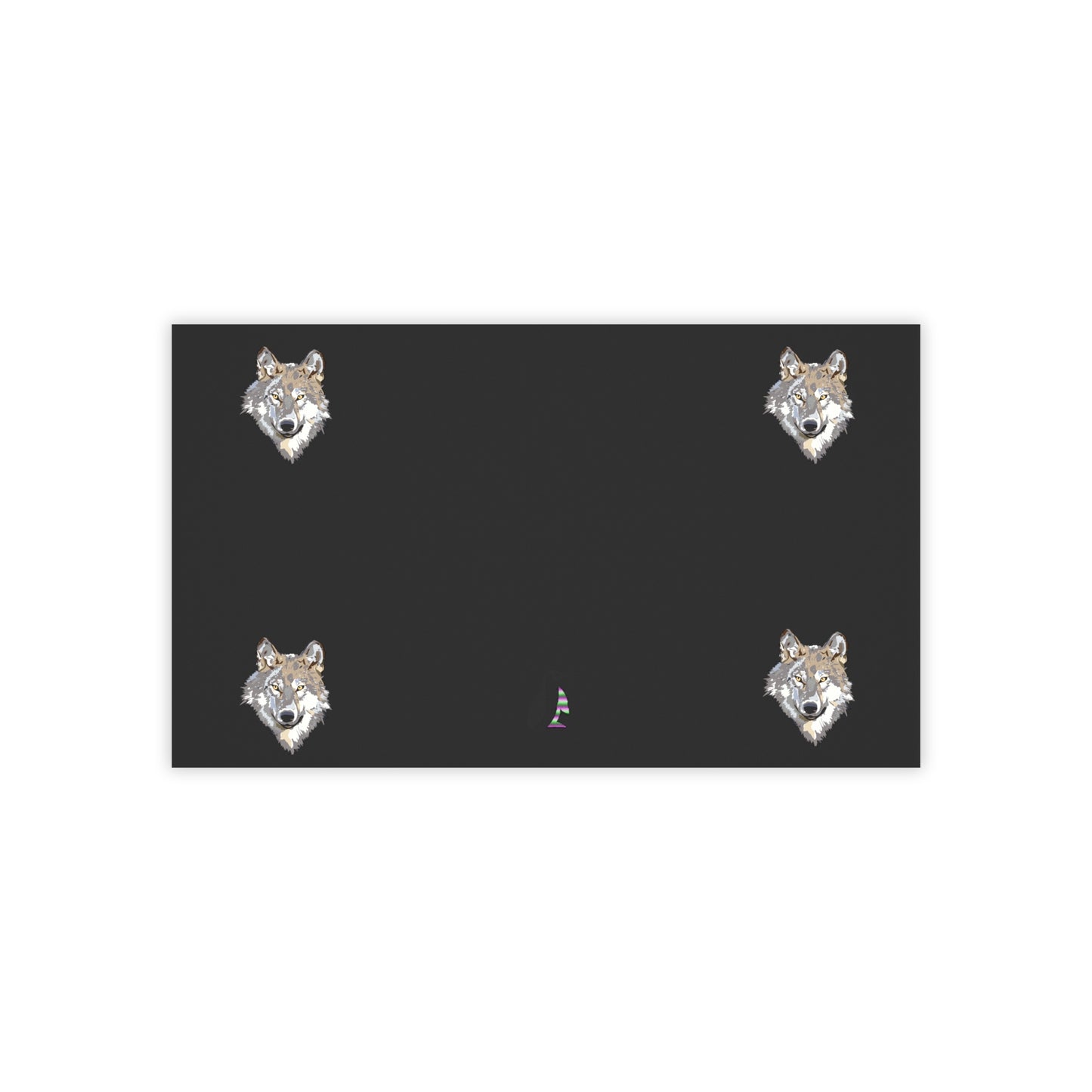 Post-it® Note Pads: Wolves Black