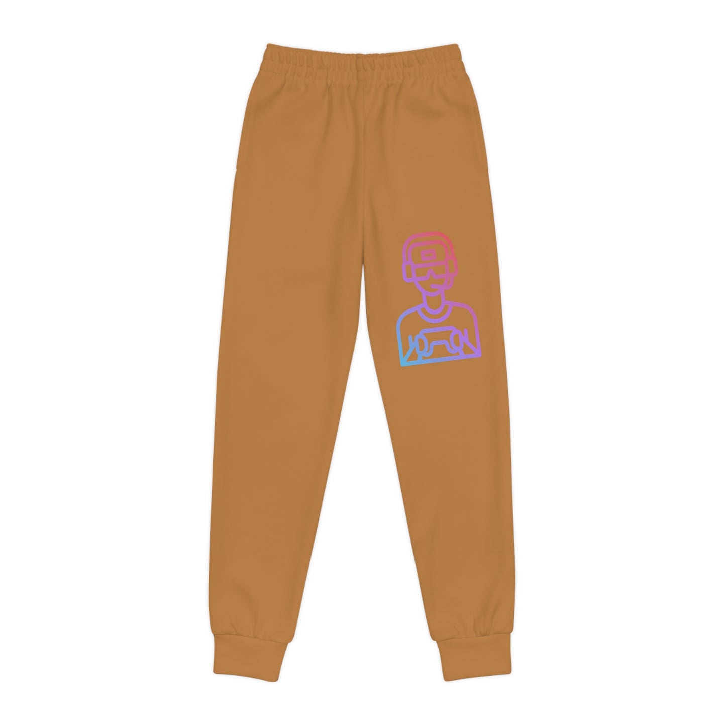 Youth Joggers: Gaming Lite Brown