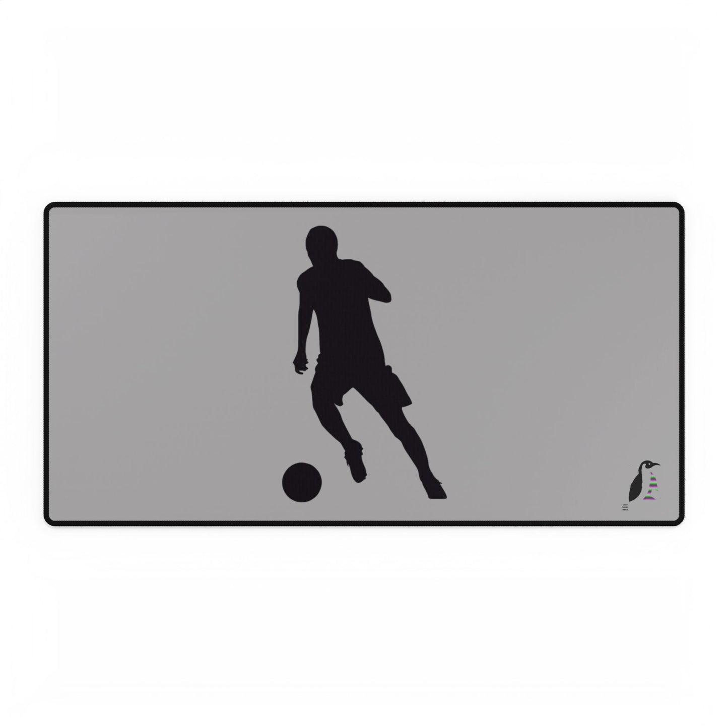 Desk Mats: Soccer Lite Grey