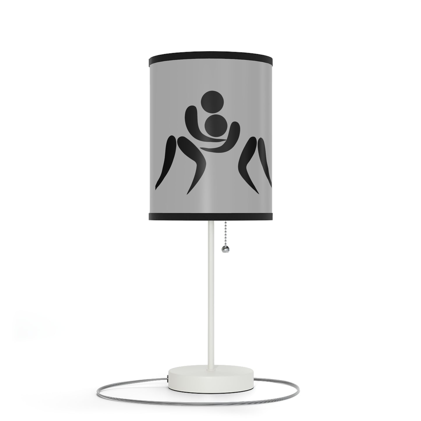 Lamp on a Stand, US|CA plug: Wrestling Lite Grey