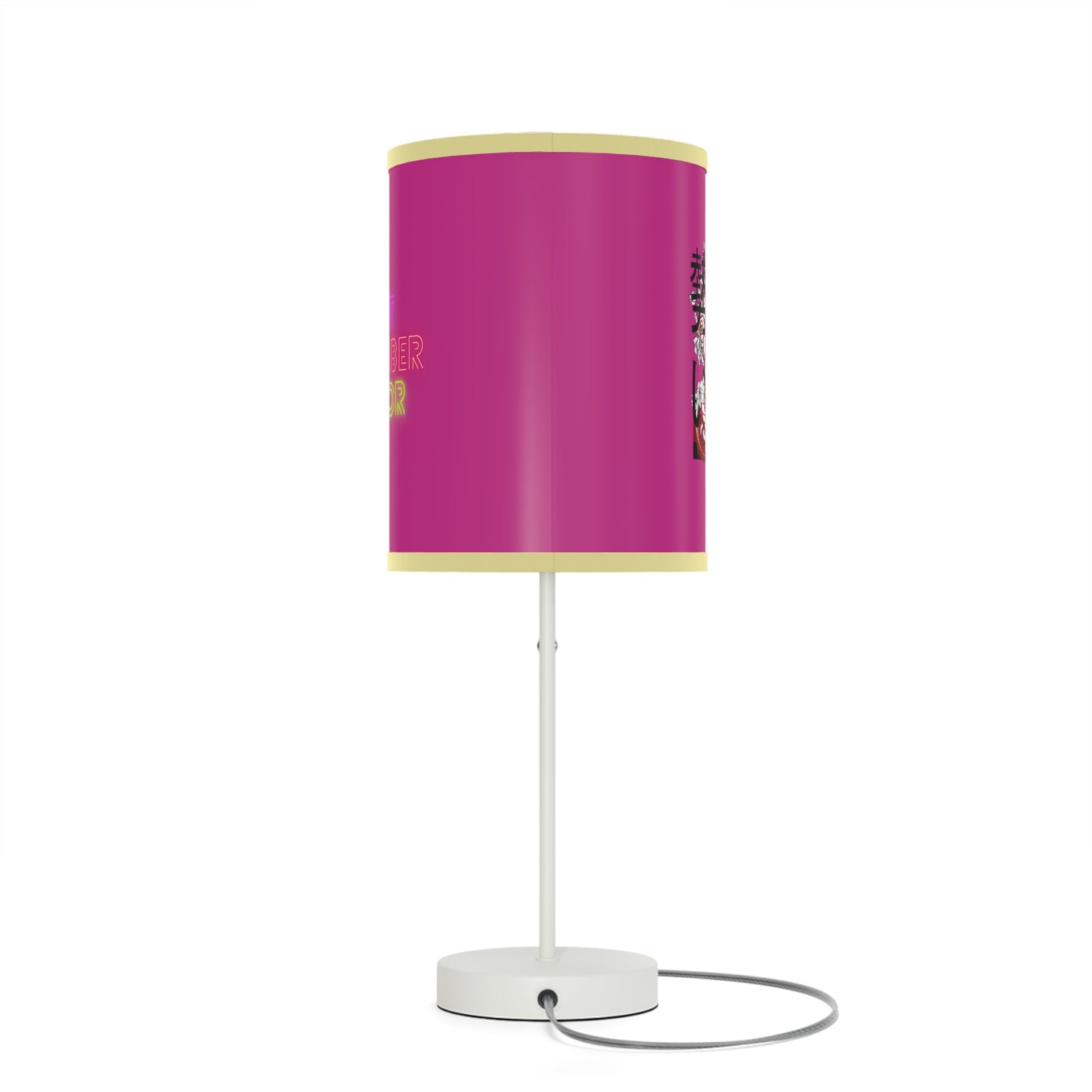 Lamp on a Stand, US|CA plug: Dragons Pink 