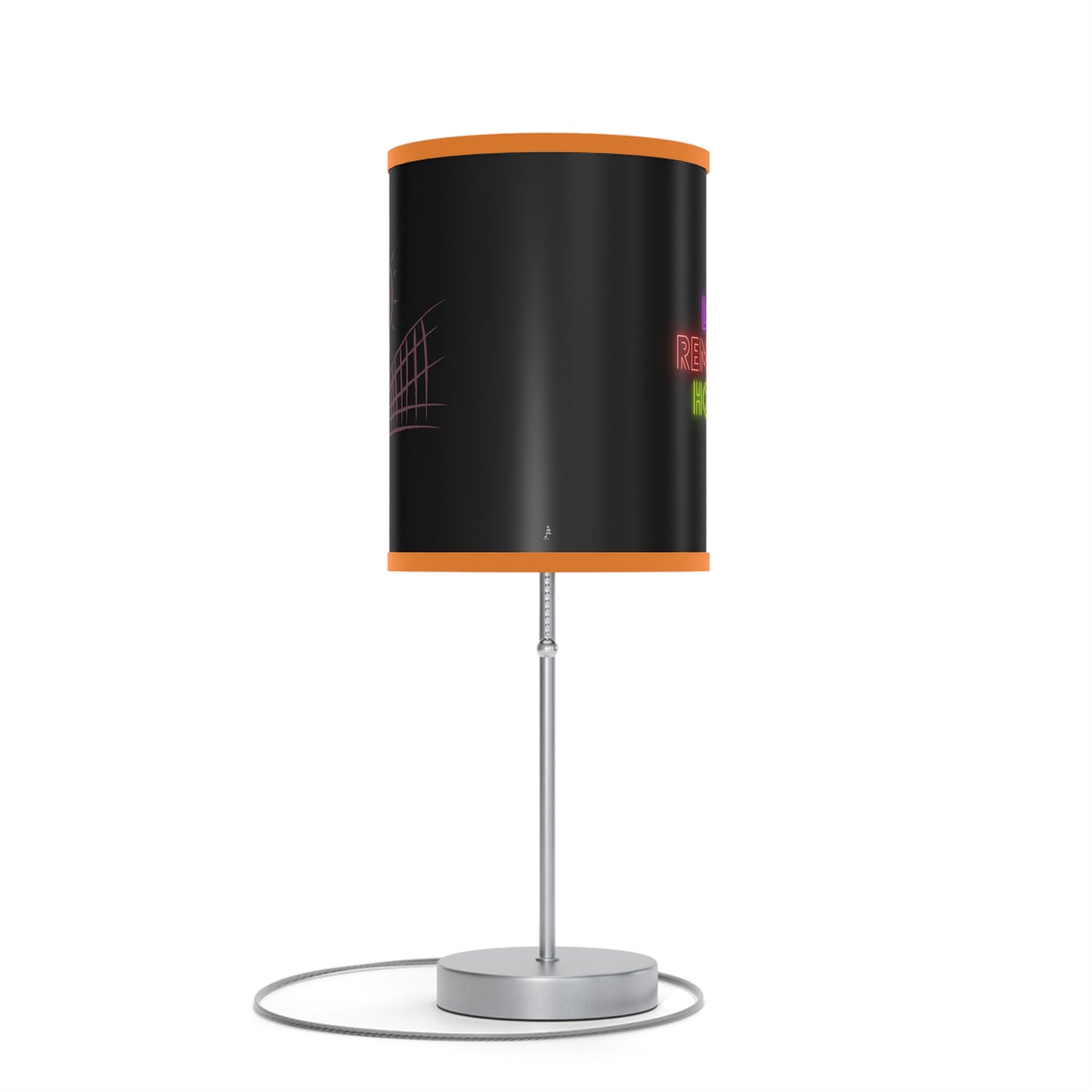 Lamp on a Stand, US|CA plug: Volleyball Black