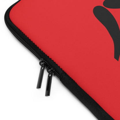 Laptop Sleeve: Wrestling Red