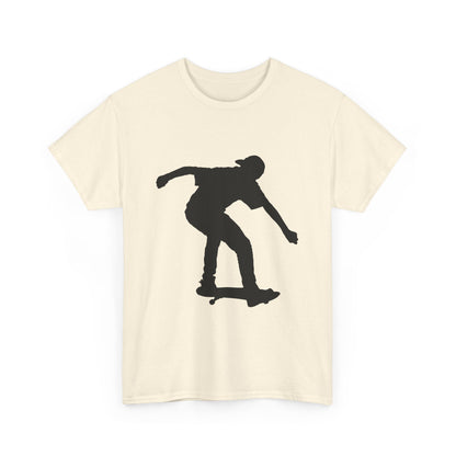 Heavy Cotton Tee: Skateboarding #1