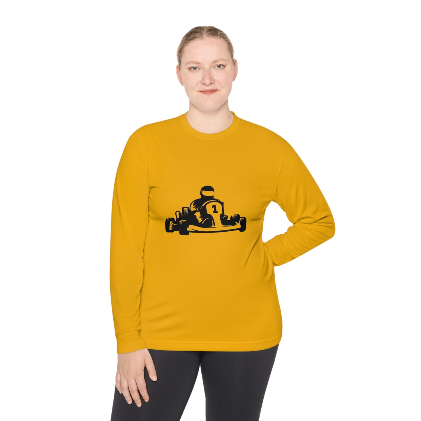 Lightweight Long Sleeve Tee: Racing #1